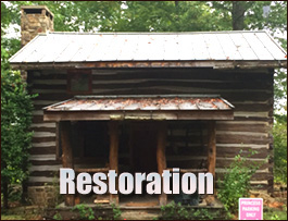 Historic Log Cabin Restoration  Pierce County, Georgia